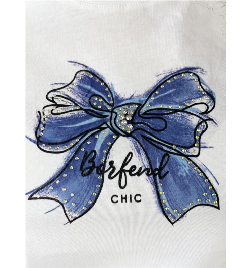 Camiseta lazo Borfend BLANCO...