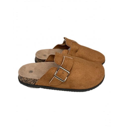 Zueco serraje hebilla