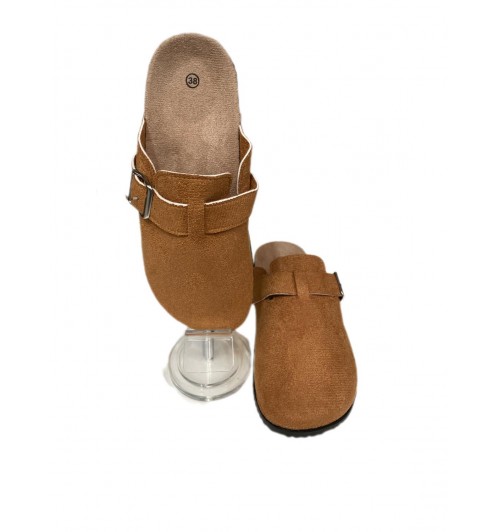 Zueco serraje hebilla