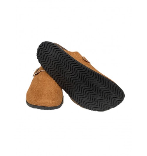 Zueco serraje hebilla