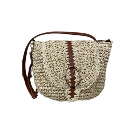 Bandolera rafia tapa