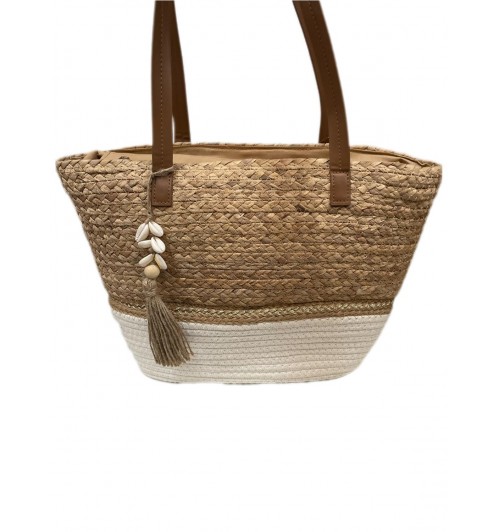Cesto mimbre trenzado combi