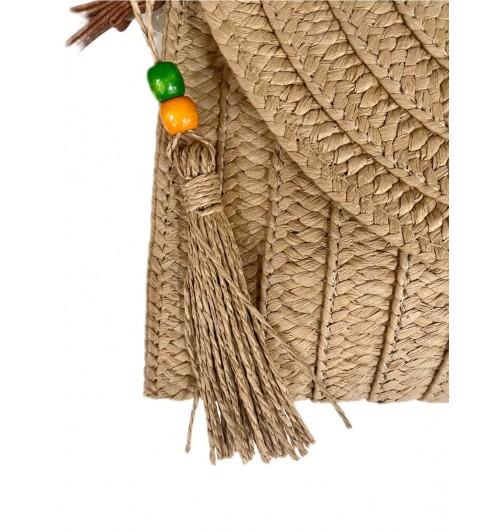 Cartera mano rafia Cartera mano rafia