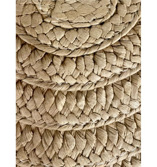 Cartera mano rafia Cartera mano rafia