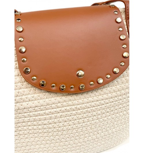 Bolso shopper cuerda tapa... 2