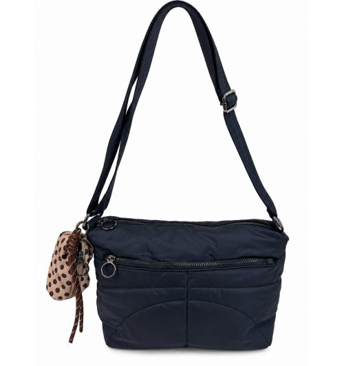 BANDOLERA NYLON C/MON. LUNARES AZUL...