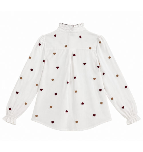 CAMISA BORDADA CUORE