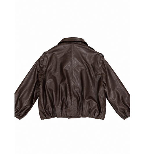 CAZADORA ECOPELLE BOMBER