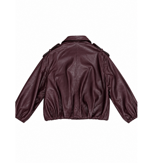 CAZADORA ECOPELLE BOMBER