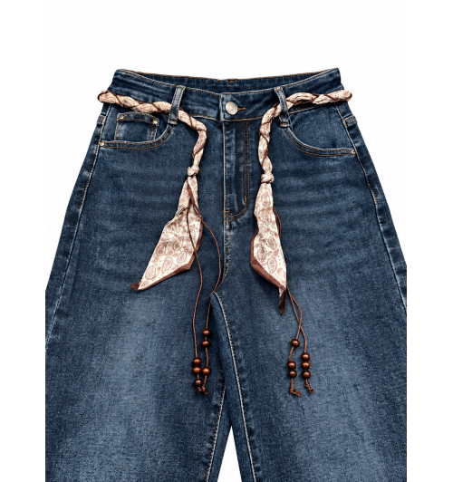 JEANS WIDE LEG C/PAÑUE 2