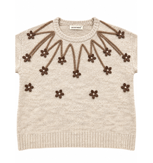 SUÉTER FLORES  WOOL