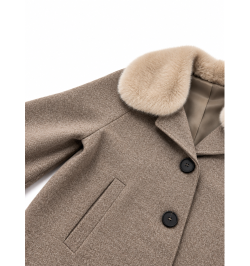 CHAQUETA PAÑO CORTA CUELLO... 2