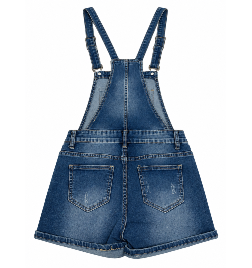 PETO ELÁST. JEANS AZUL