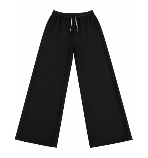 PANTALÓN WIDE LEG AFELP. CORDÓ NEGRO