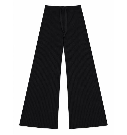 PANTALÓN PTO CANALÉ WIDE LEG NEGRO