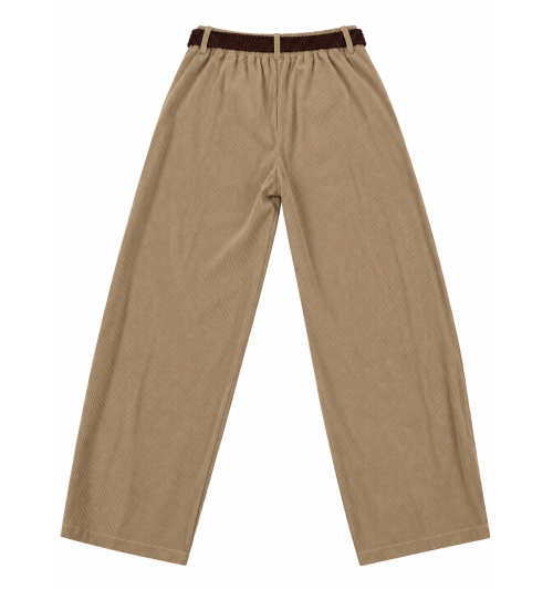 PANTALÓN PANA CORTE CC BEIGE