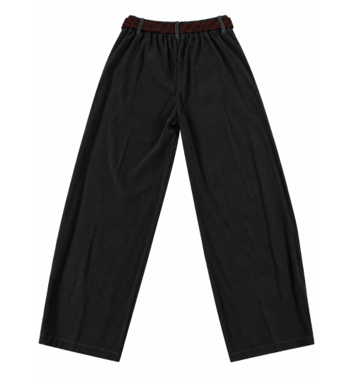 PANTALÓN PANA CORTE CC NEGRO